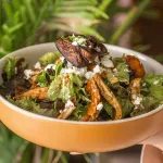 A healthy meal from Darseen Cafe
